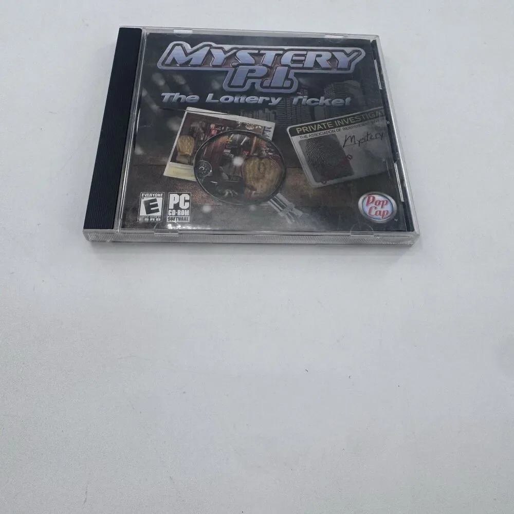 Mystery P.I. The Lottery Ticket - PC, 2007 - Pop Cap - Fast Shipping